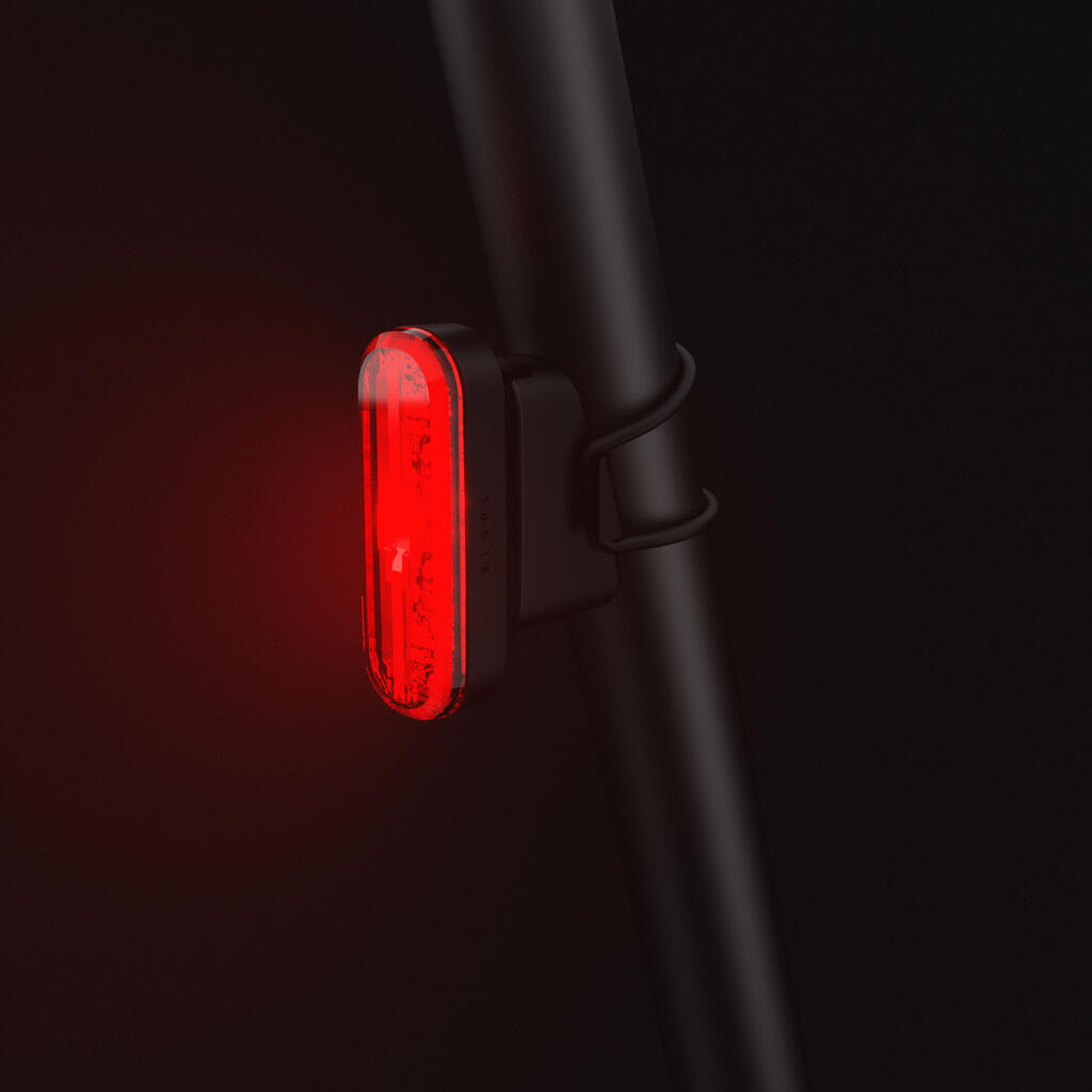 Fahrradbeleuchtung Rücklicht RL 510 LED USB schwarz