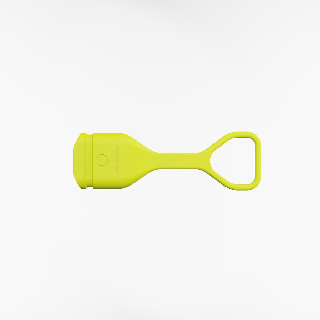 ECLAIRAGE VELO LED SL 100 ARRIÈRE JAUNE A PILES