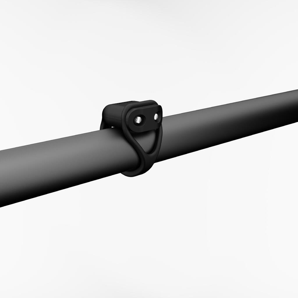 ECLAIRAGE VELO LED SL 100 AVANT NOIR A PILES