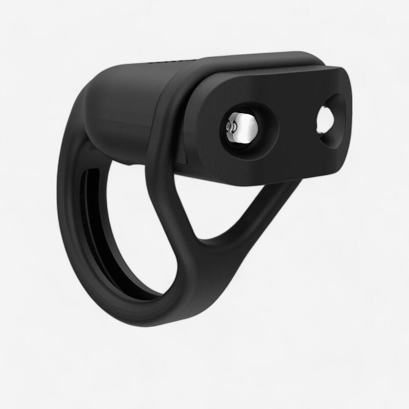 SL 100 Front LED Battery Powered Bike Light Black Decathlon