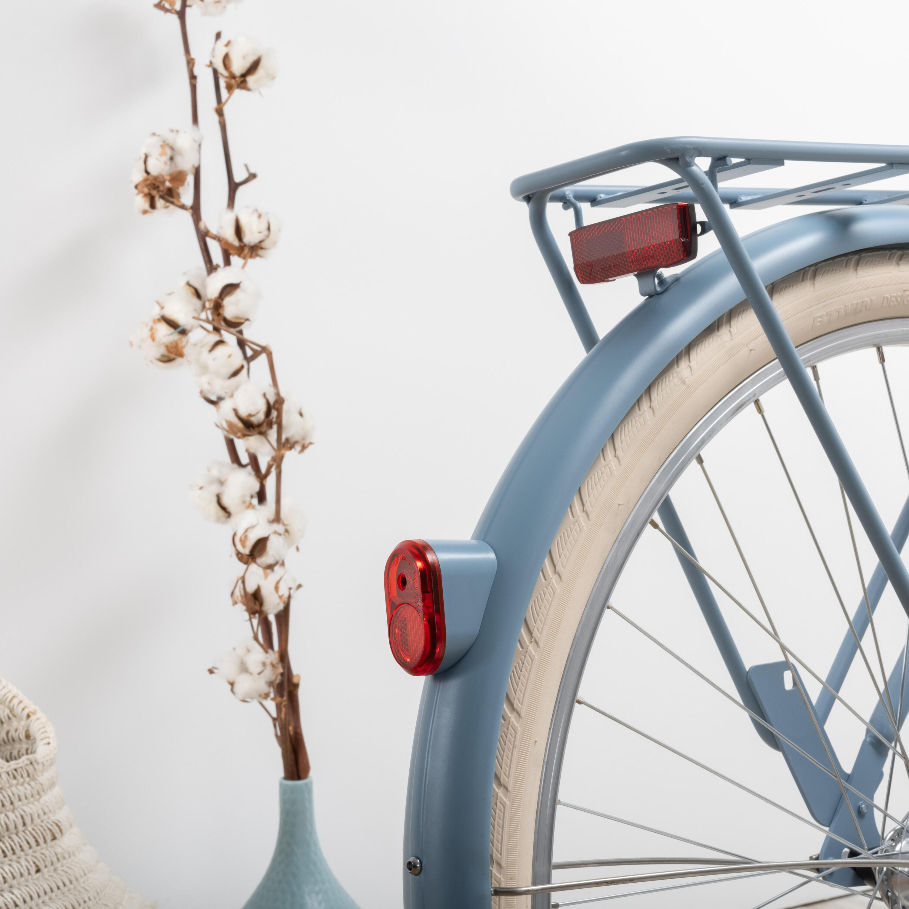 Second Hand - Bici città ELOPS 520 telaio basso blu jeans 51/68