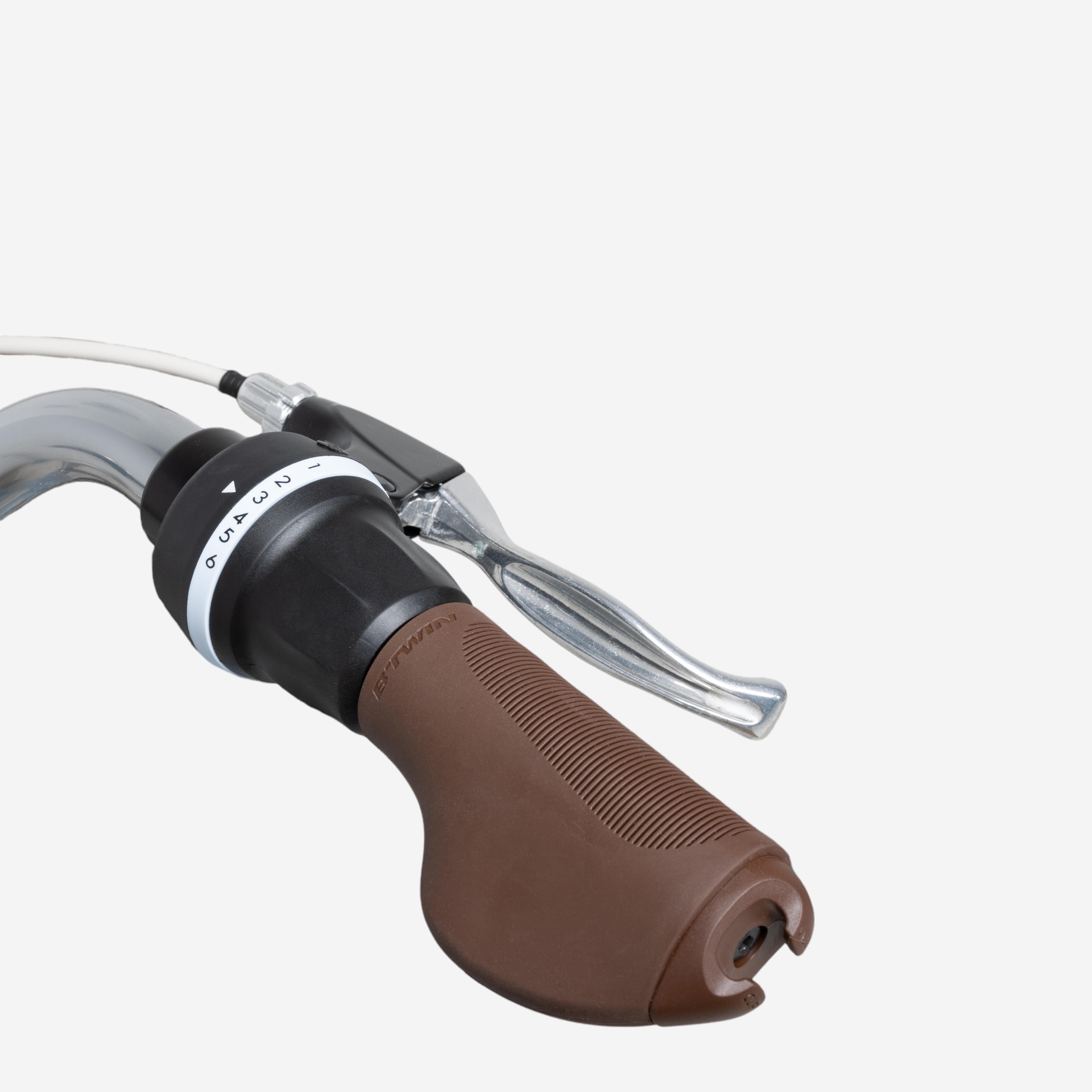 Manetka przerzutki obrotowa Microshift Gripshift 6-rzędowa