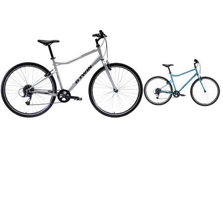 Hybrid Bike Riverside 120 - Metal Grey