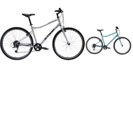 Hybrid Bike Riverside 120 - Metal Grey
