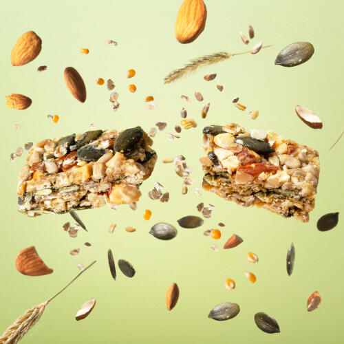 Saaten- und Mandelriegel – Bio und glutenfrei ×3