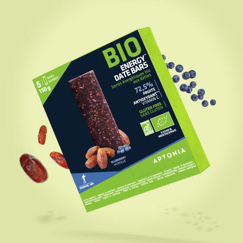 Glutenfreie Bio-Dattelriegel 