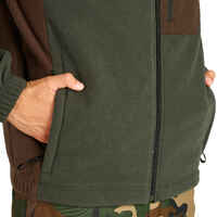 FLEECE TWO-TONE BROWN-GREEN 500