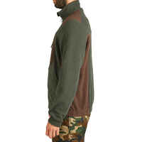 FLEECE TWO-TONE BROWN-GREEN 500