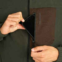FLEECE TWO-TONE BROWN-GREEN 500