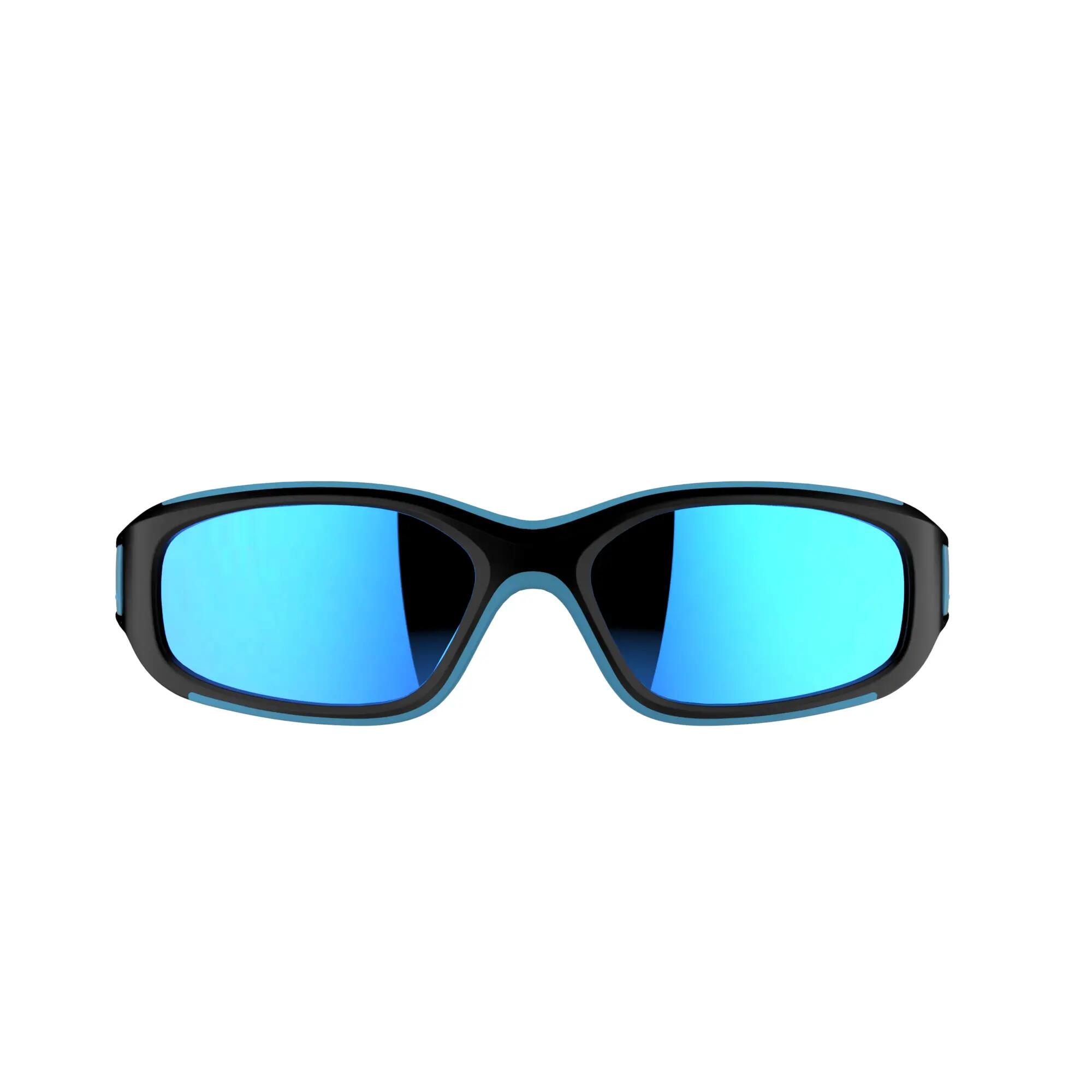 BOOMER kids' walking sunglasses (5 to 8 years) - black & blue category 3 2/11