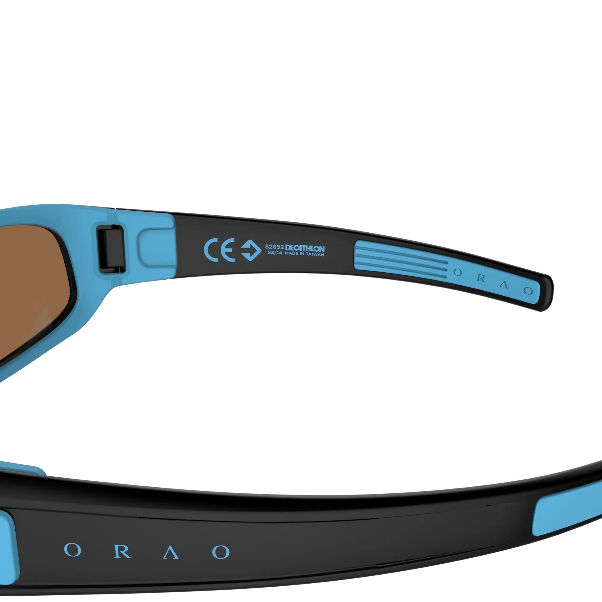 BOOMER kids' walking sunglasses (5 to 8 years) - black & blue category 3 6/11