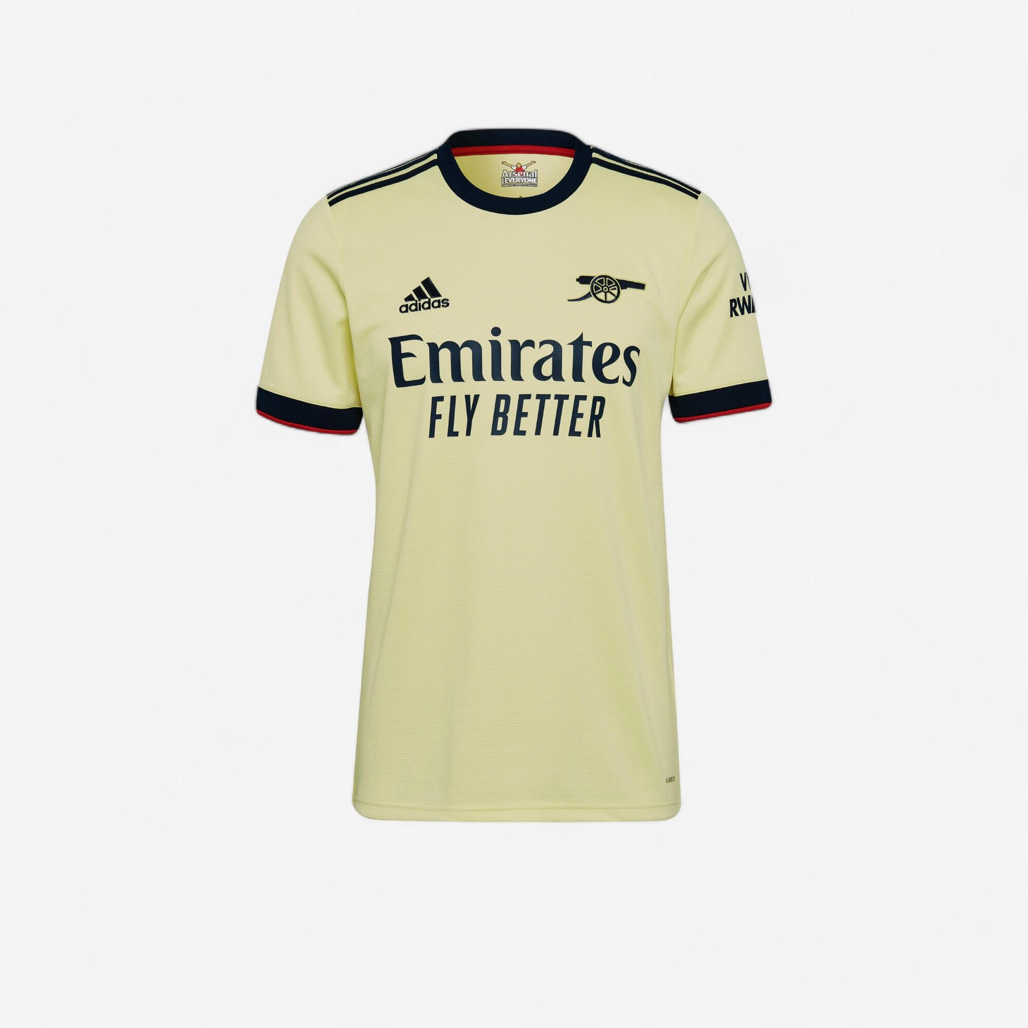 Maglia calcio adulto ARSENAL ospiti ADIDAS | DECATHLON
