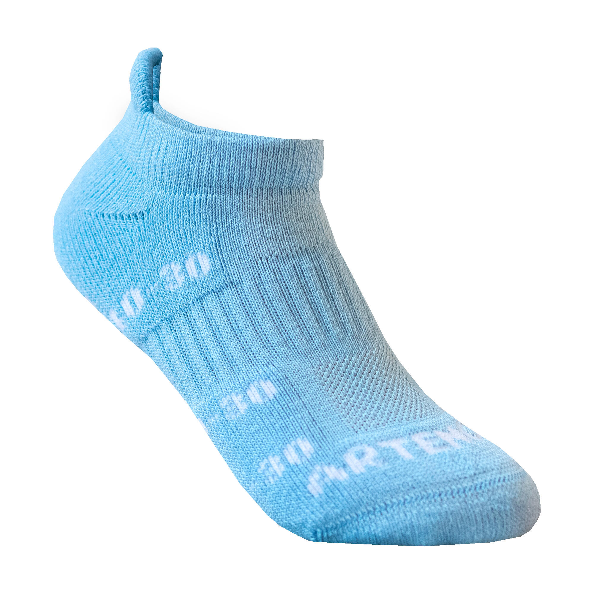 Kids' Low-Cut Sports Socks Tri-Pack - Purple/Green/Blue 4/4