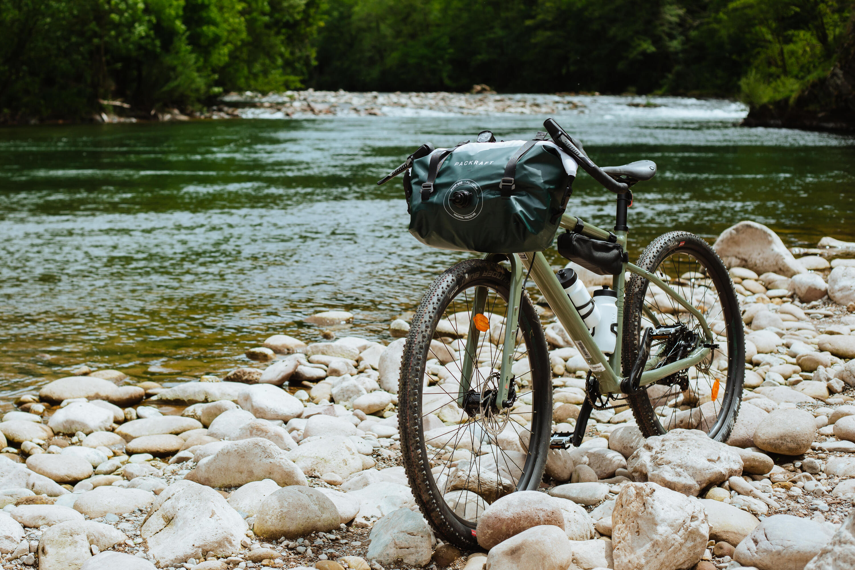 Trekkingrad 29 Zoll Riverside Touring 920 Herren Salbei 31/38