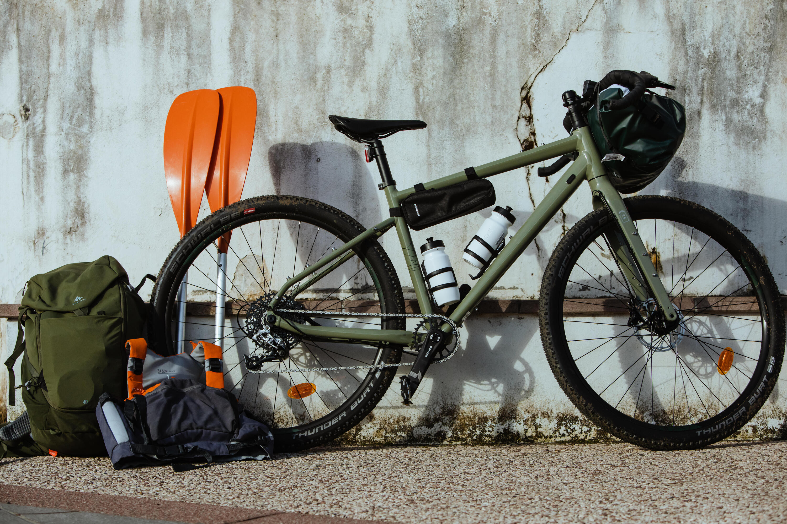 Trekkingrad 29 Zoll Riverside Touring 920 Herren Salbei 33/38