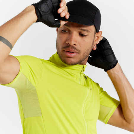 RC500 Short-Sleeved Road Cycling Jersey - Yellow