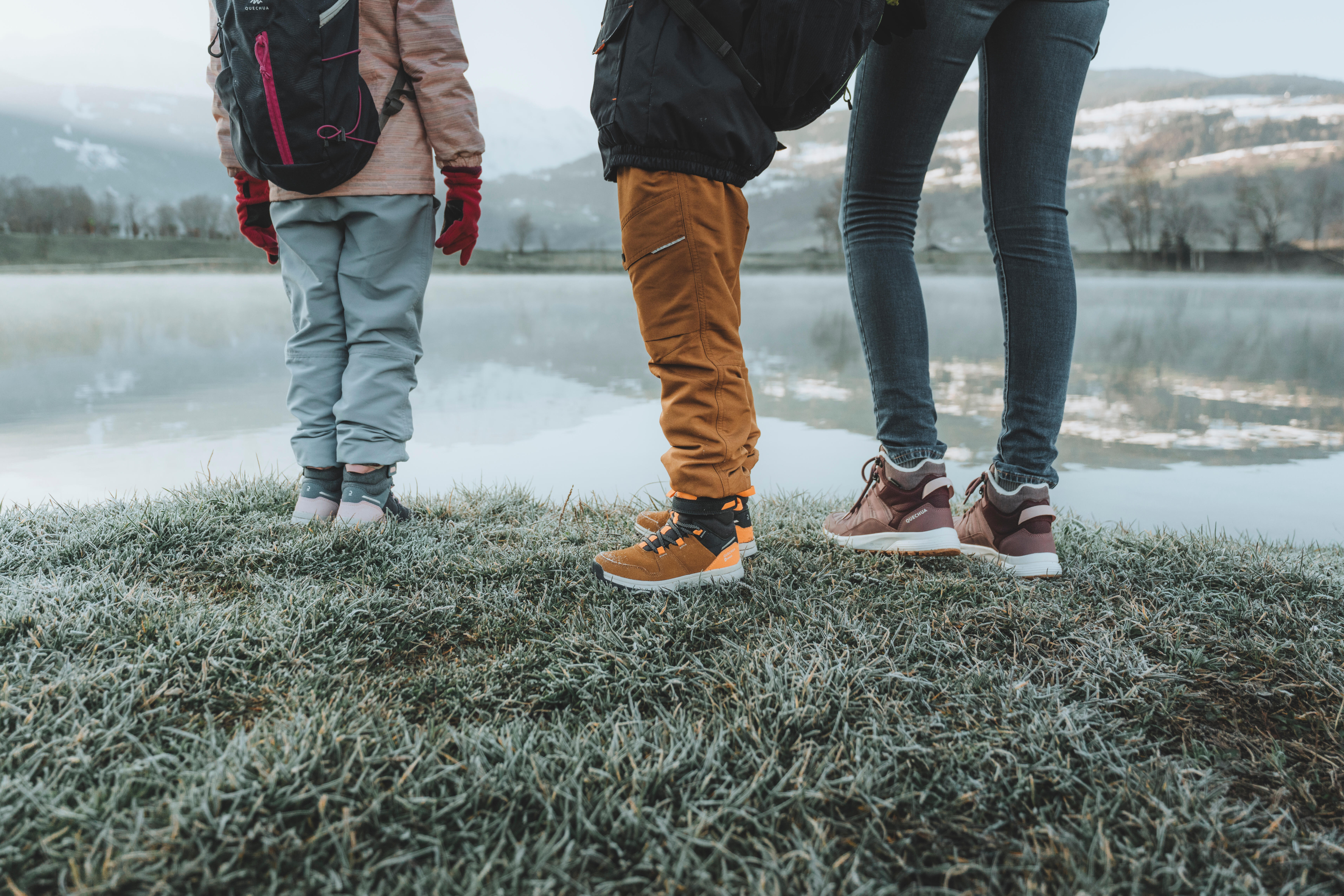 Kids’ Winter Boots - SH 500 Blue - QUECHUA