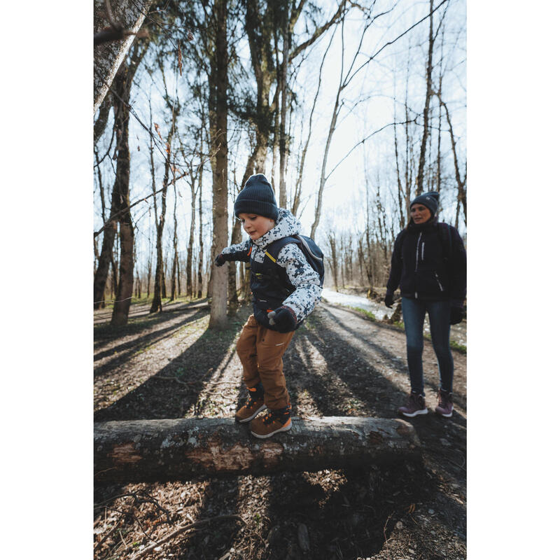 VESTE HIVER IMPERMÉABLE DE RANDONNÉE - SH100 WARM - ENFANT 2 - 6 ANS