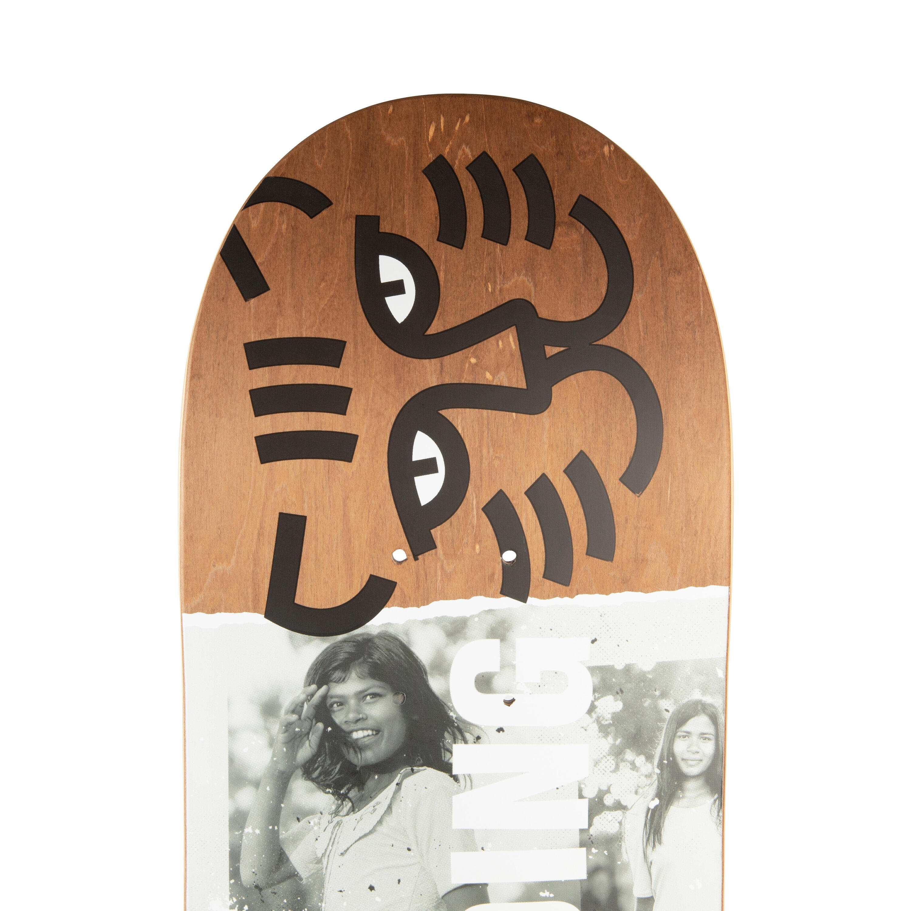 Skateboardová deska z javoru DK120 Rural Changemarkers velikost 8,25"  11/23