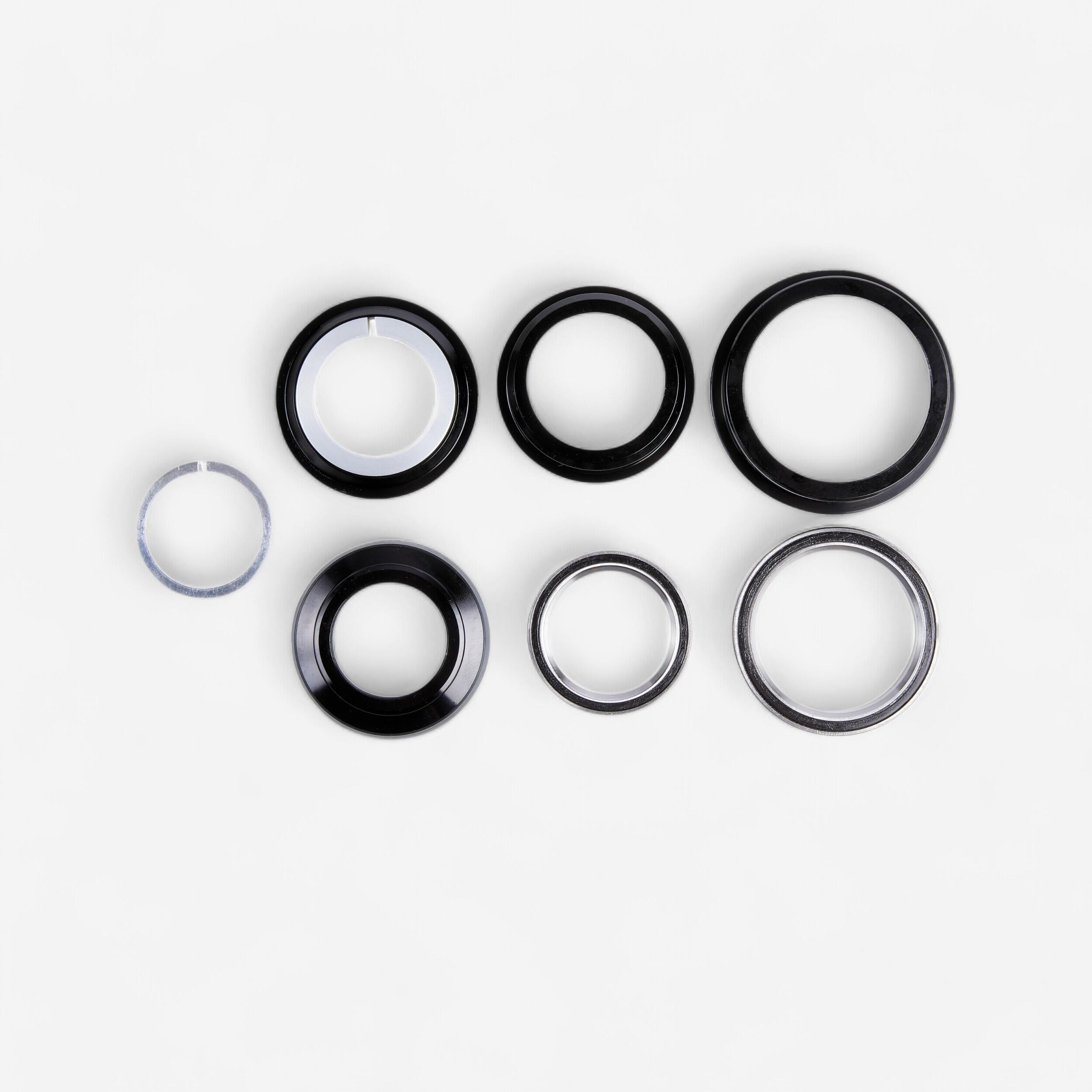ROCKRIDER Steuersatz semi-integriert 1.5″–1 1/8″ konischer Schaft ZS44/28.6 ZS56/40 | 03583788102939 ROCKRIDER Steuersatz semi-integriert 1.5″–1 1/8″ konischer Schaft ZS44/28.6 ZS56/40 | 03583788102939