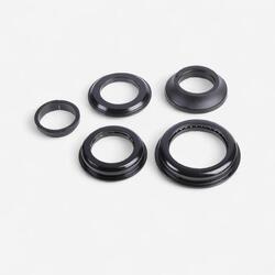 JEU DE DIRECTION SEMI INTÉGRÉ 1.5"-1"1/8 PIVOT CONIQUE ZS44/28.6 ZS55/40 NOIR