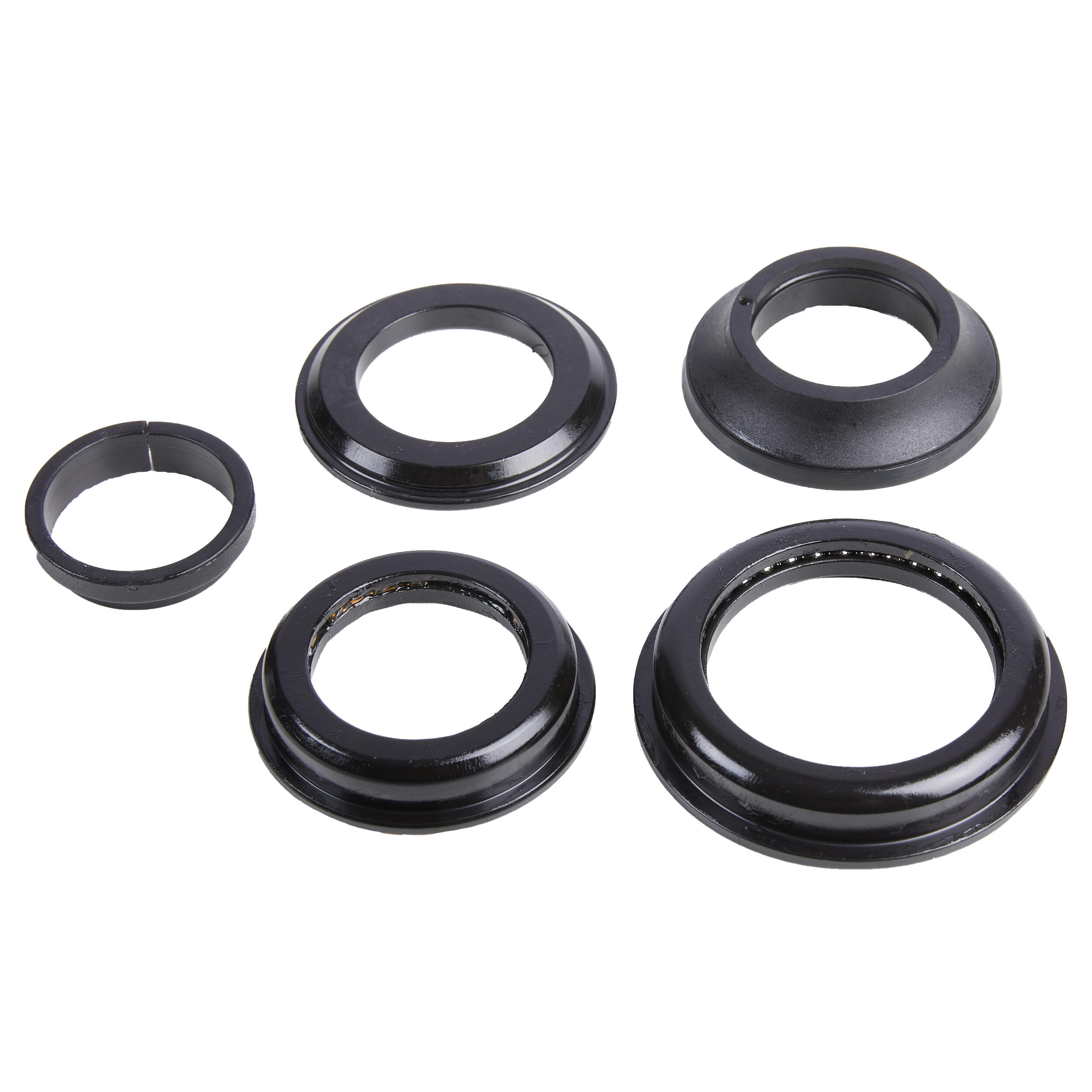 ROCKRIDER Semi-geïntegreerd balhoofdstel 1.5" -1"1/8 conisch ZS44/28.6 ZS55.40 zwart