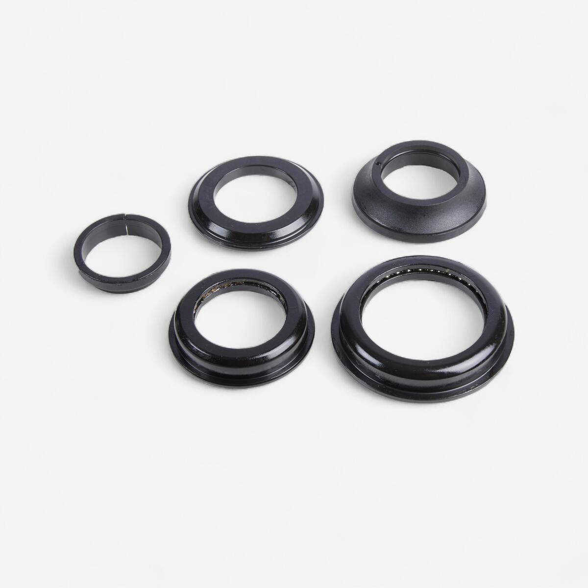 JEU DE DIRECTION SEMI INTÉGRÉ  1.5"-1"1/8 PIVOT CONIQUE ZS44/28.6 ZS55/40 NOIR