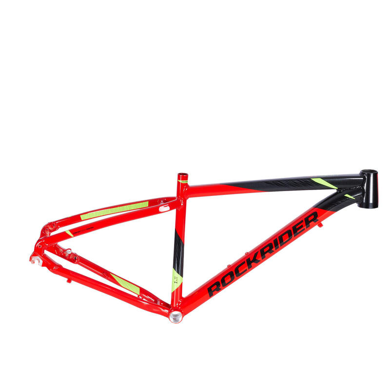 CUADRO BTT ROCKRIDER ST 900 NEGRO/ROJO 27,5" DIH17 ALUMINIO