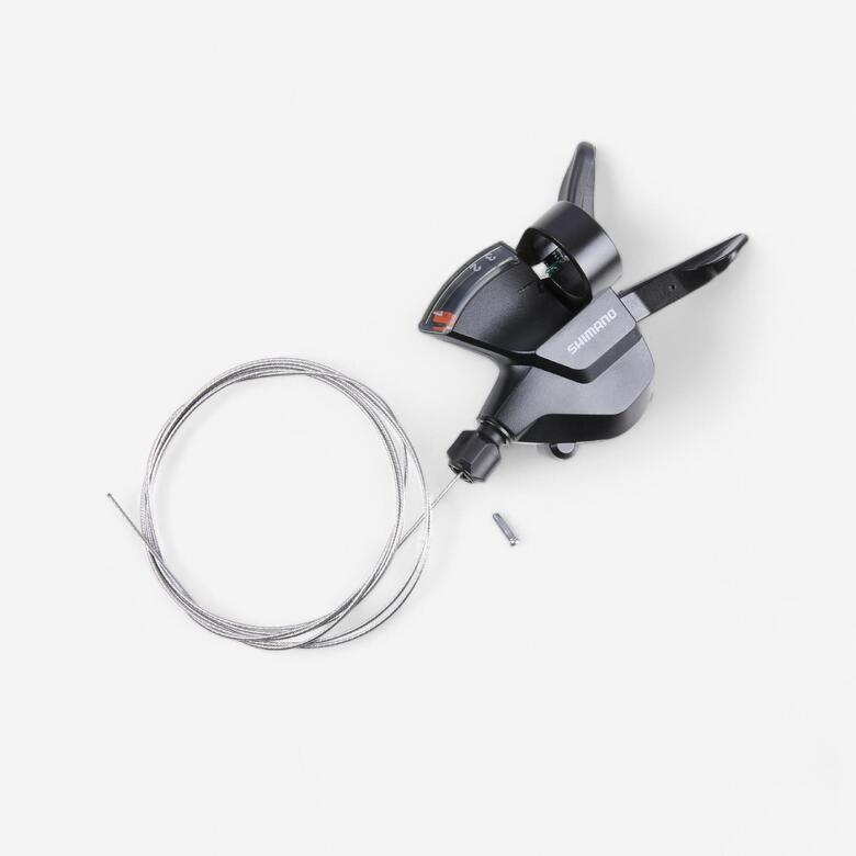 Poignées Tournantes De Vitesse Pour VTT / Vélo - Leviers De Dérailleur 3 Et 6/7 Vitesses - Compatible Guidon 22.2mm