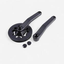 PEDALIER VTT MONO-PLATEAU 9 VITESSES 32 DENTS 170MM AXE CARRE