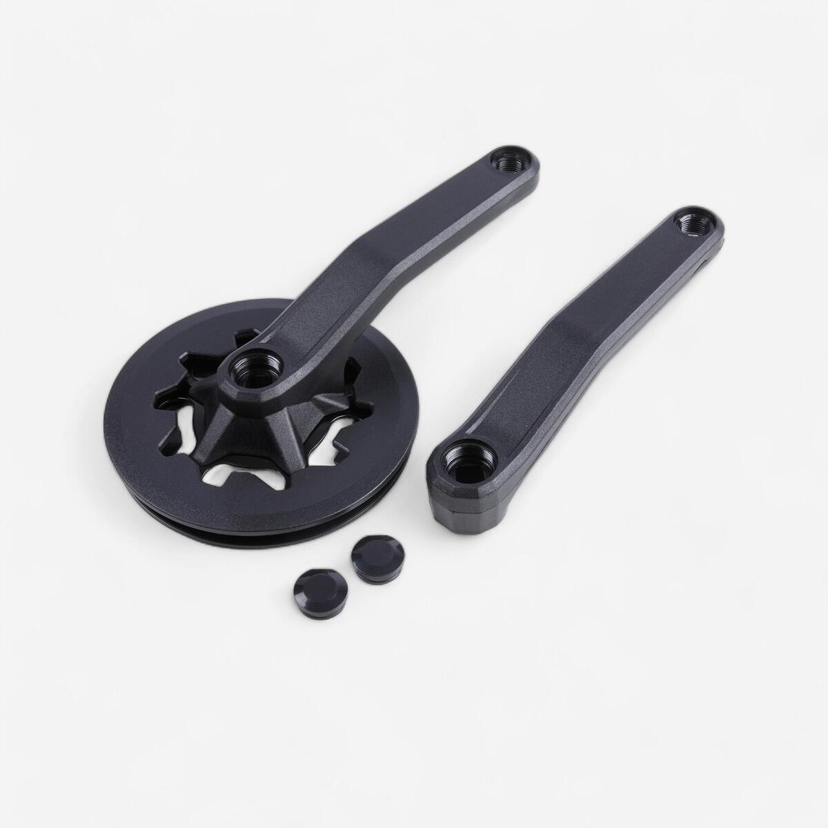 PEDALIER VTT MONO-PLATEAU 9 VITESSES 32 DENTS 170MM AXE CARRE