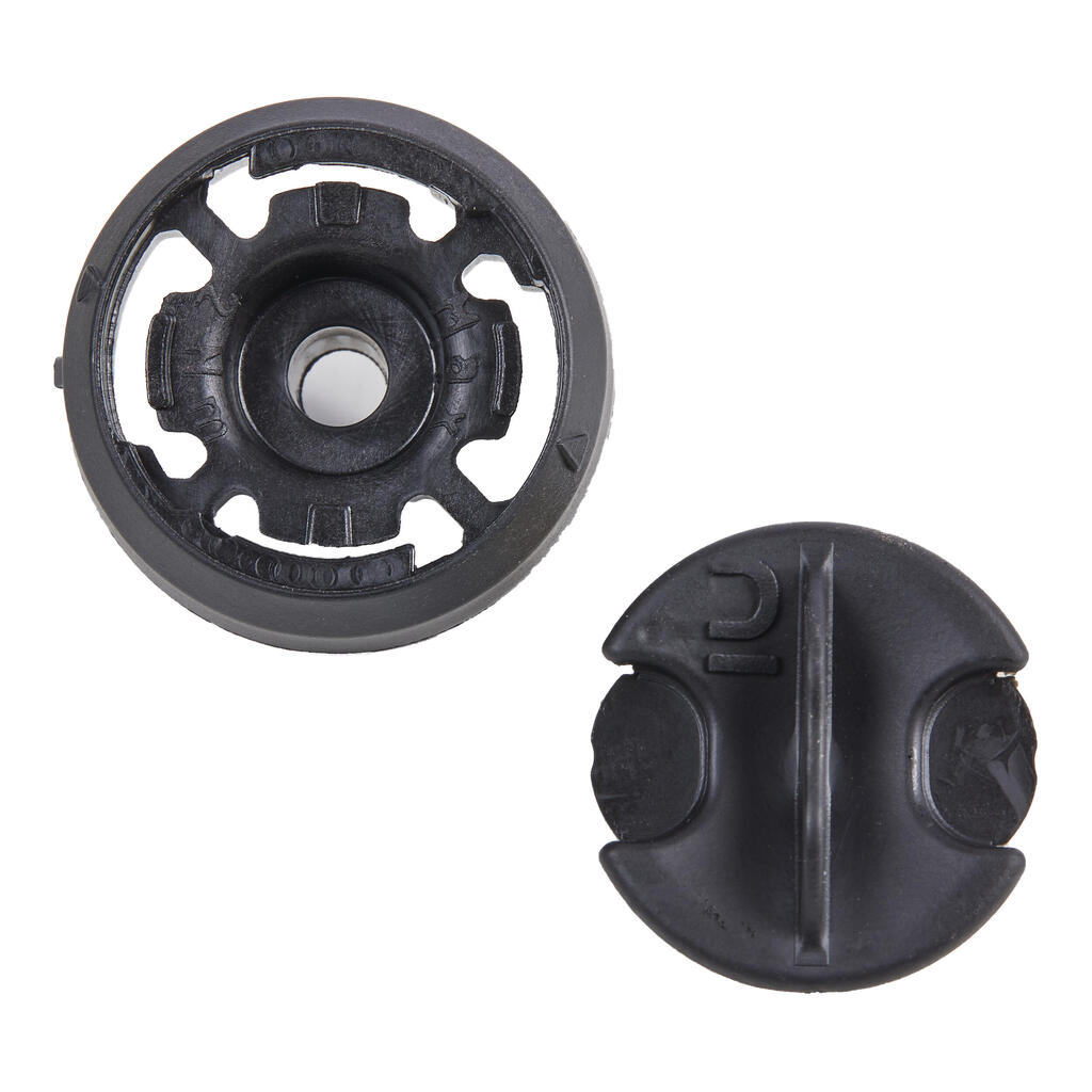 Stem bike computer bracket