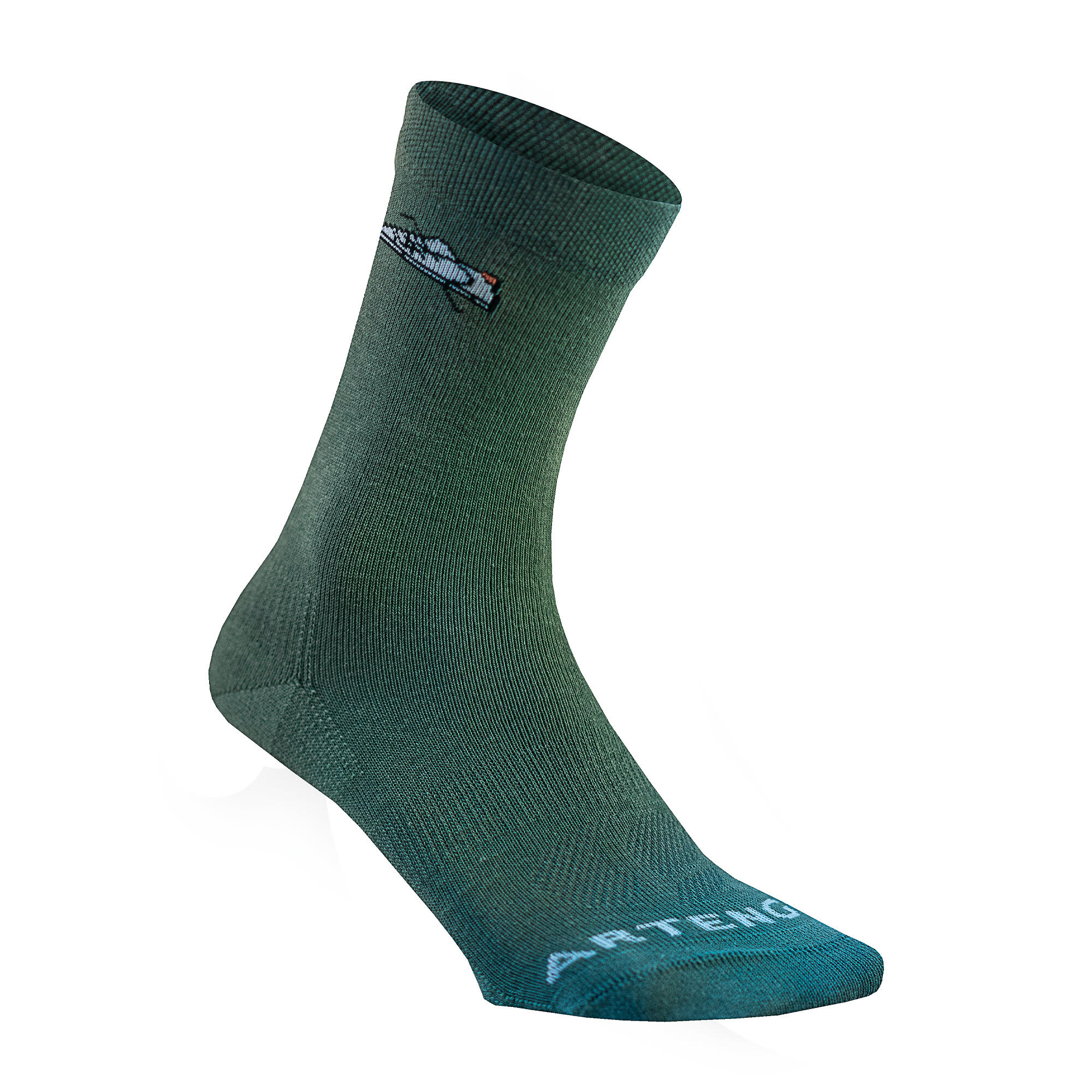 High Tennis Socks RS 160 Six-Pack - Black/Navy/Khaki/Brown 3/4