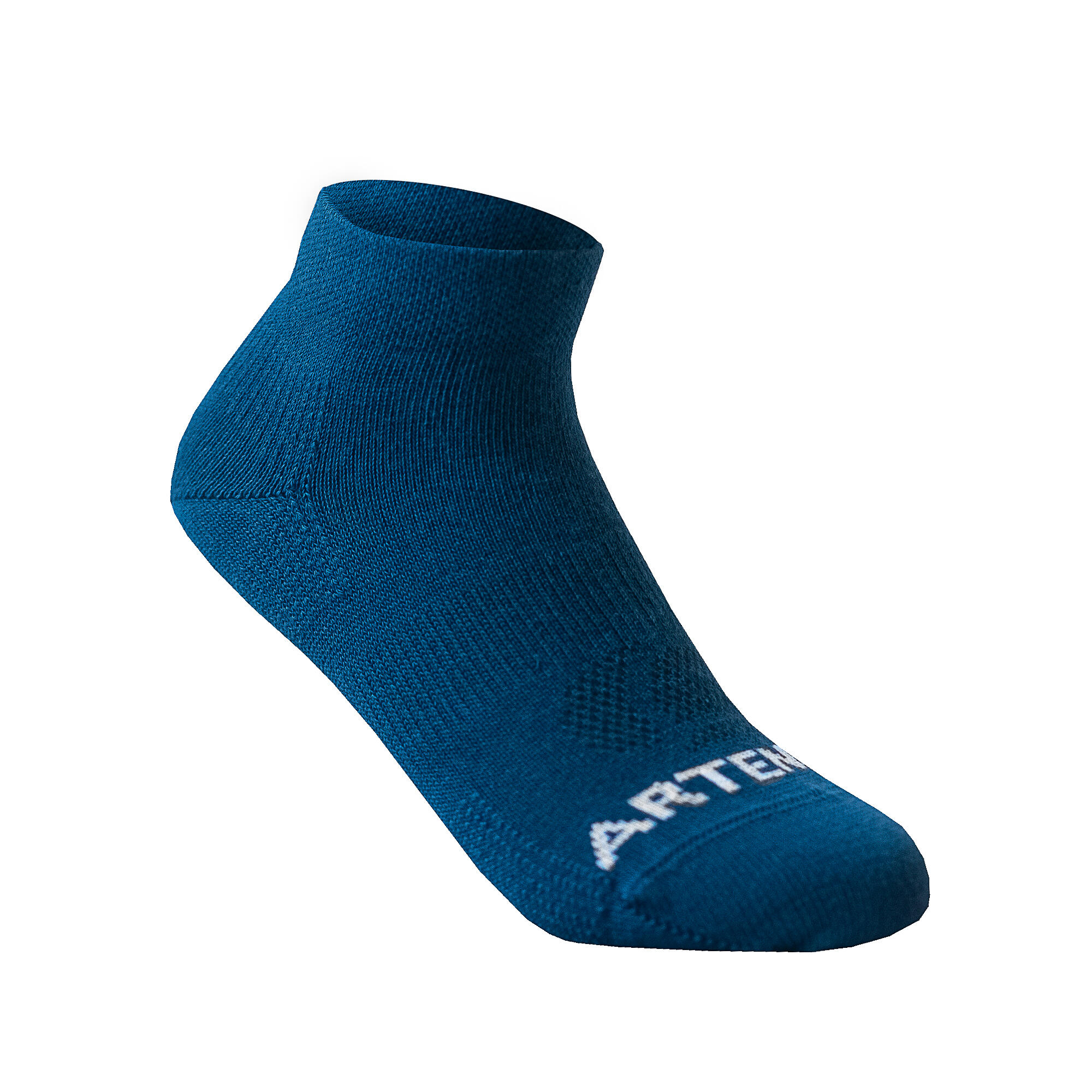Kids' Mid-Cut Sports Socks RS 160 Tri-Pack - Navy/White/Black 2/4
