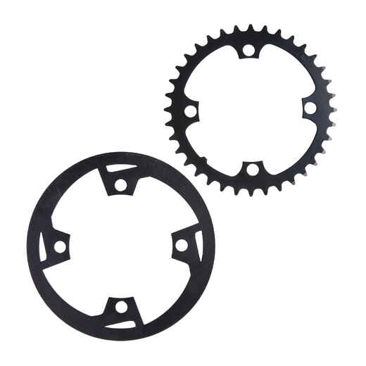 
      Chainring 36 Teeth Aluminium w/ Chain Guard Hybrid Bike
  