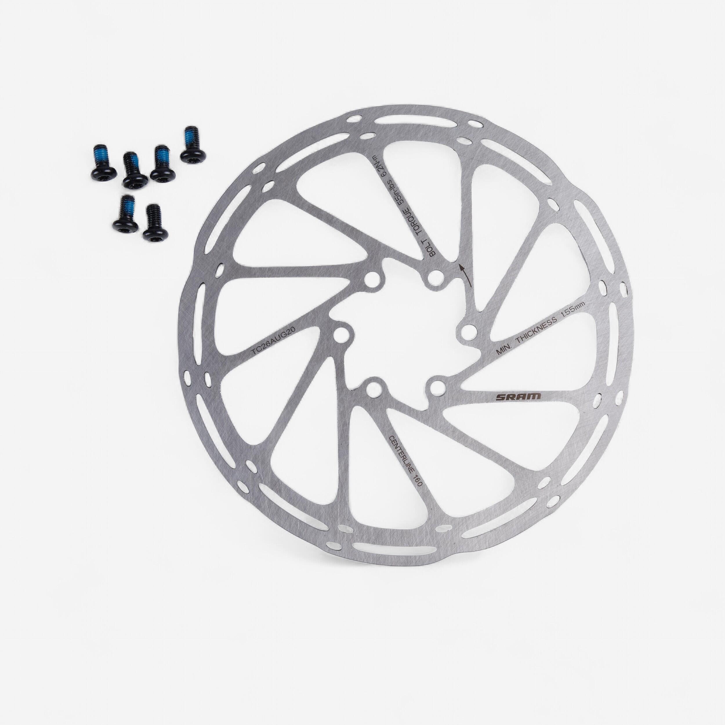 RIVERSIDE Zadný kotúč Sram Centreline 160 mm