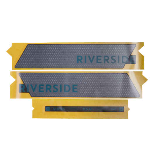 
      Battery Sticker Riverside 500E Grey Green
  