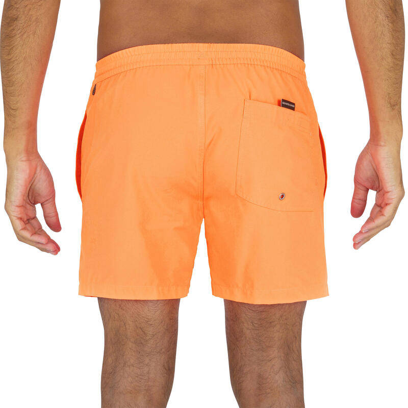 Boardshort Court Quiksilver Homme Orange Claire