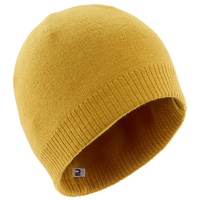 BONNET DE SKI ADULTE - SIMPLE - OCRE