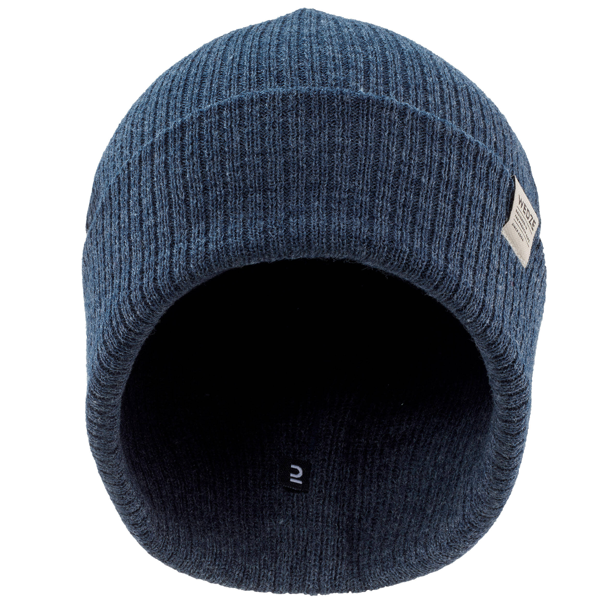 ADULT SKI HAT - FISHERMAN - NAVY -  2