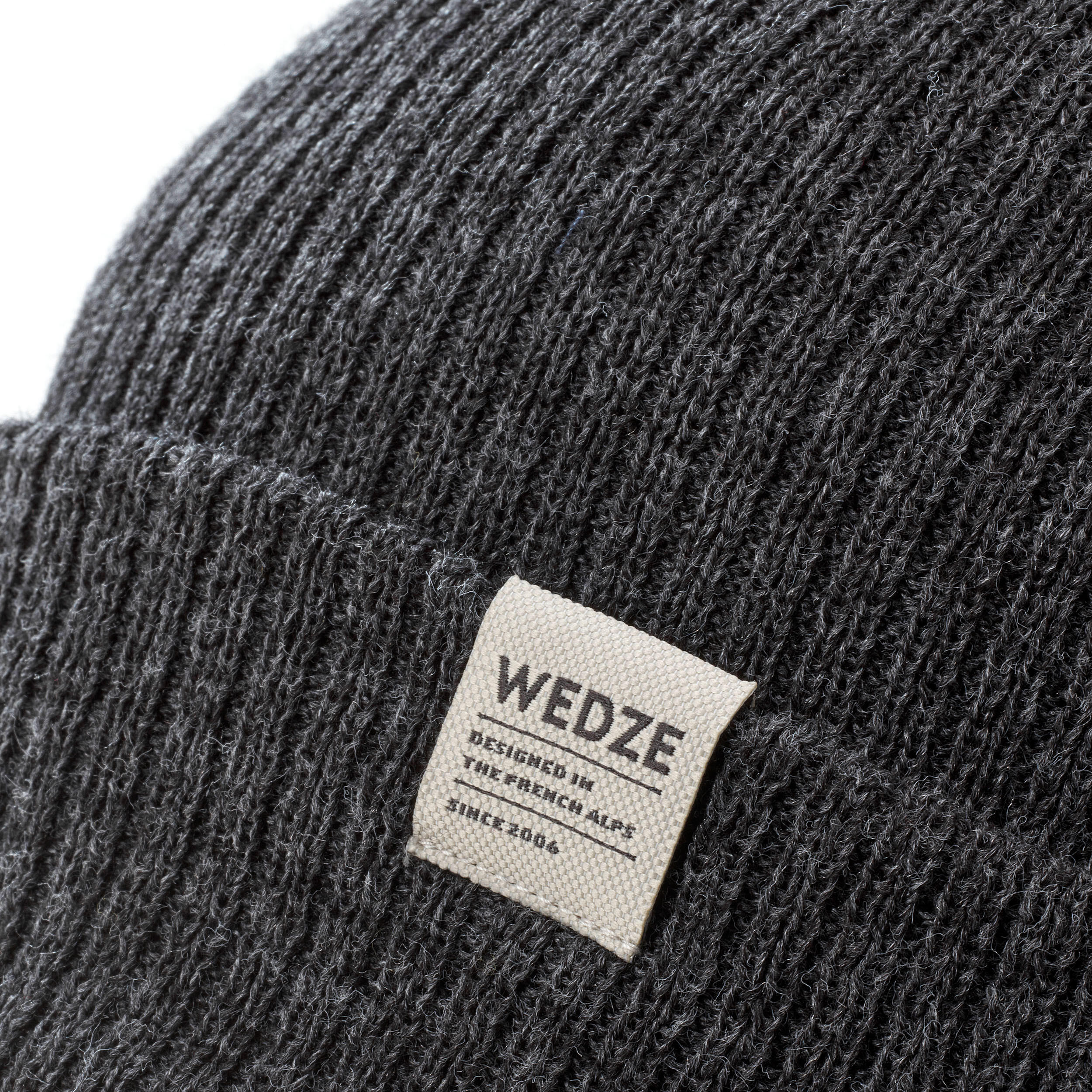 Adult Ski Knit Beanie 100 - Dark Grey