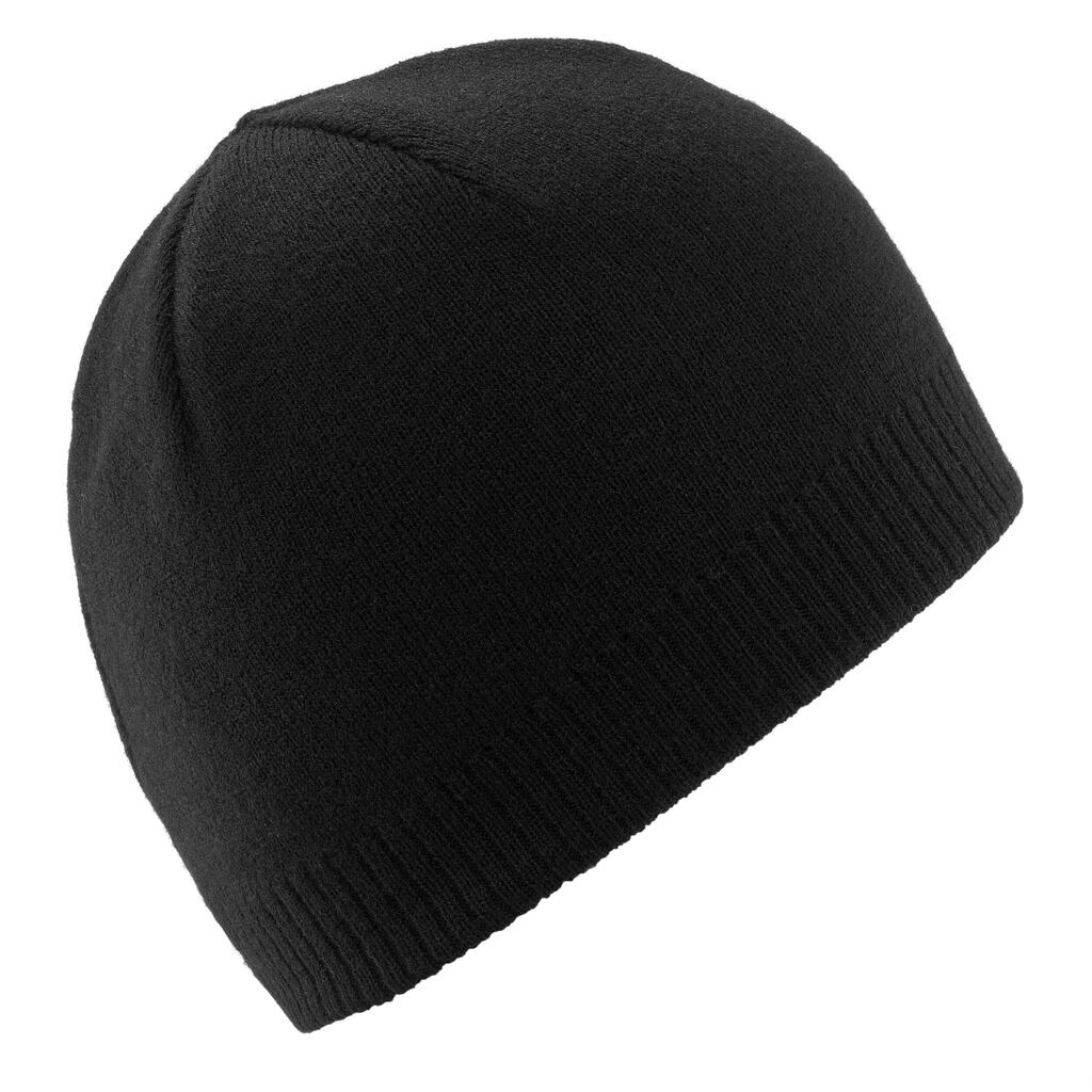 BONNET DE SKI ADULTE - SIMPLE - NOIR