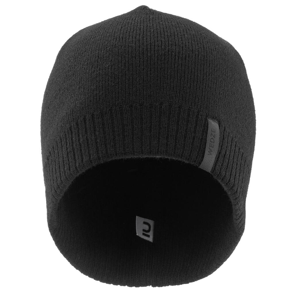 BONNET DE SKI ADULTE - SIMPLE - NOIR