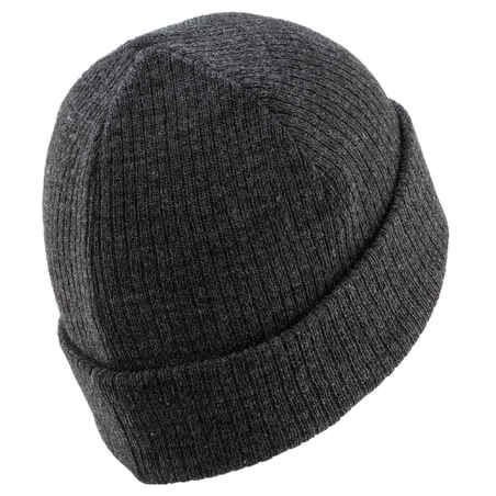 ADULT SKI HAT - FISHERMAN - GREY