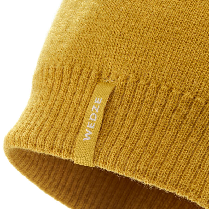 SIMPLE SKI HAT OCHRE