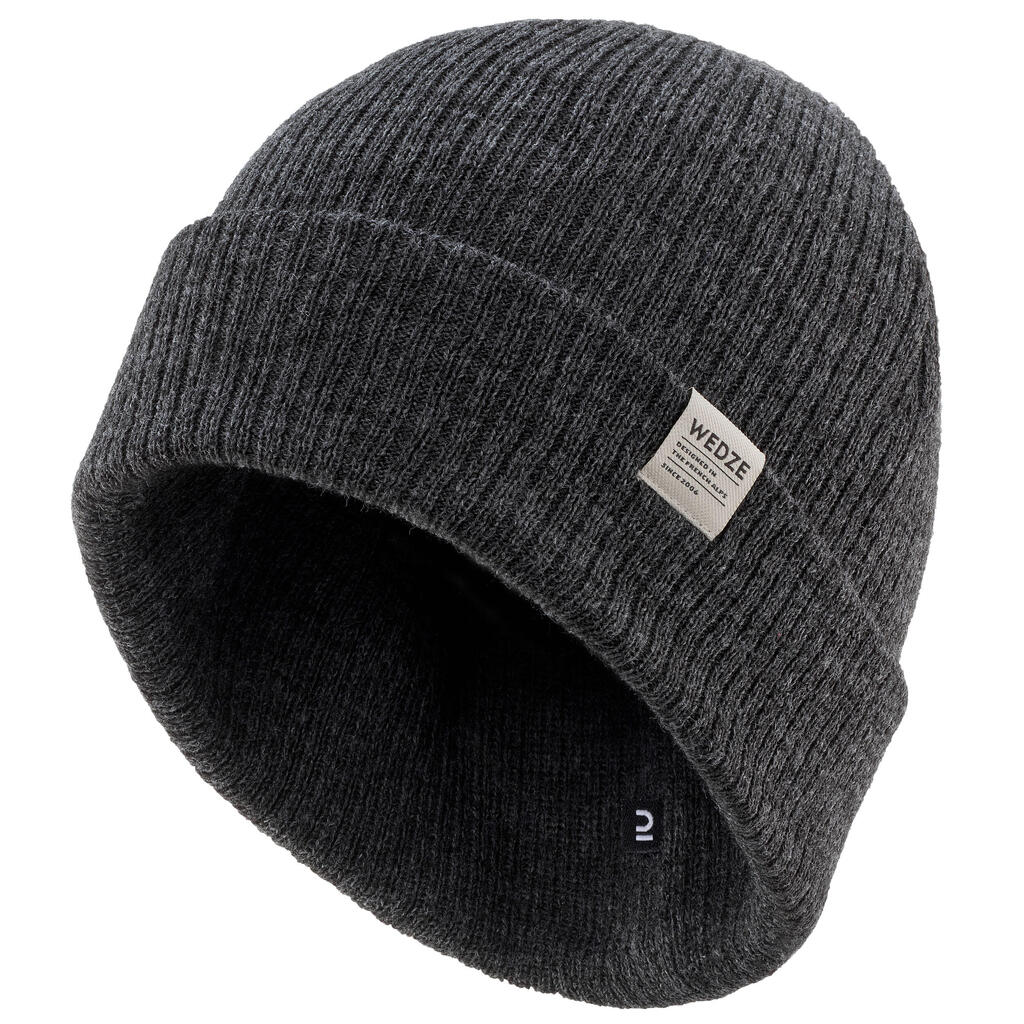 ADULT SKI HAT - FISHERMAN - LIGHT PINK