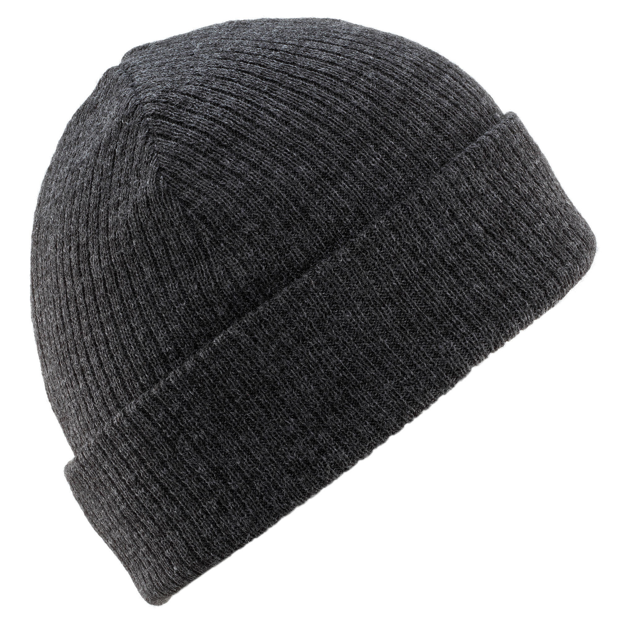 ADULT SKI CAP - FISHERMAN - GREY