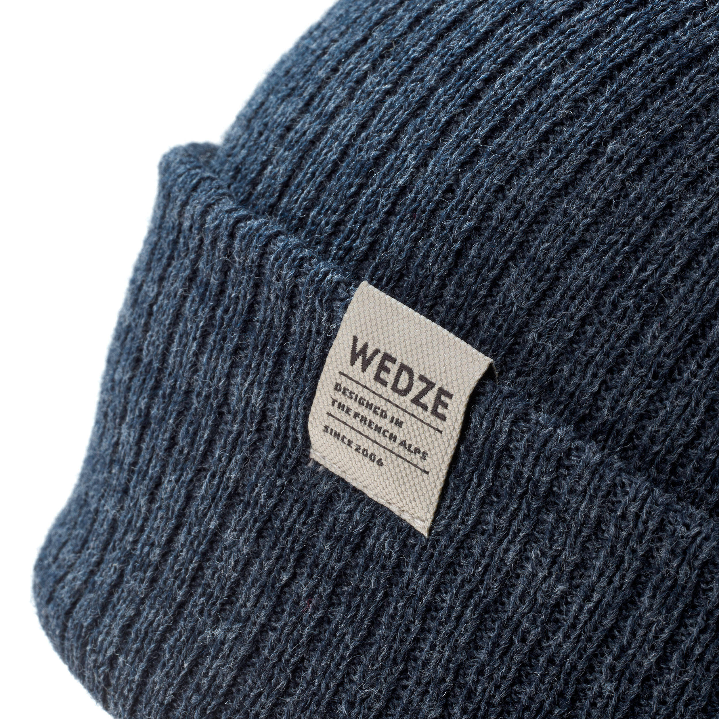 ADULT SKI HAT - FISHERMAN - NAVY -  3