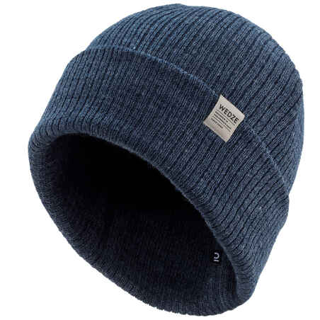 Suaugusiųjų slidinėjimo kepurė „Fisherman“, tamsiai mėlyna