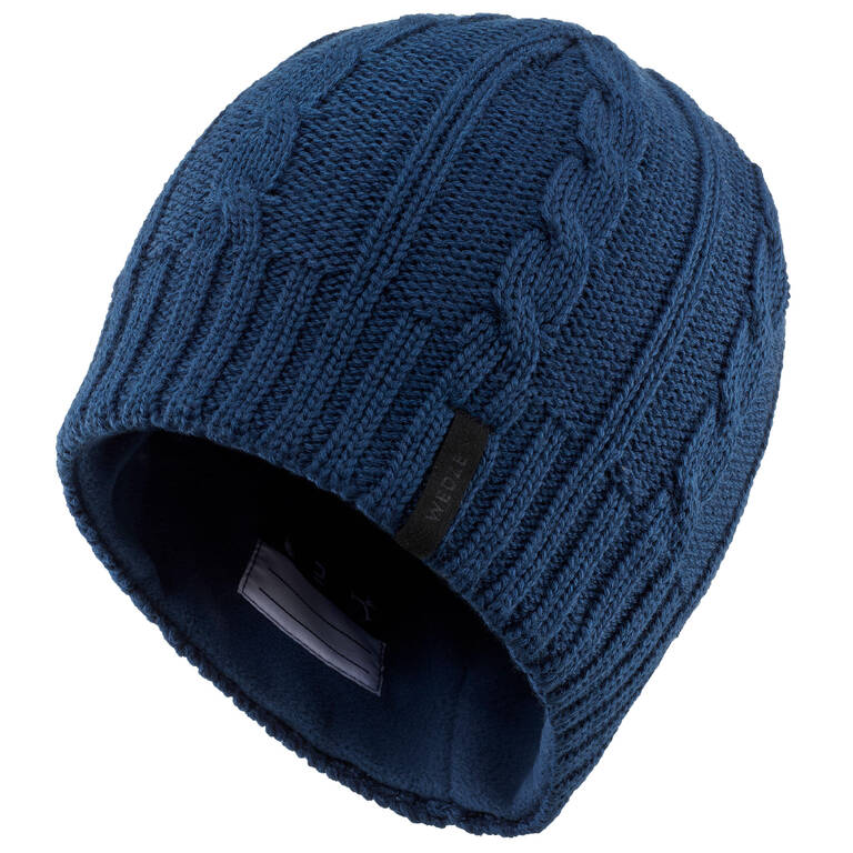 Kids’ Cable-Knit Ski Hat Navy